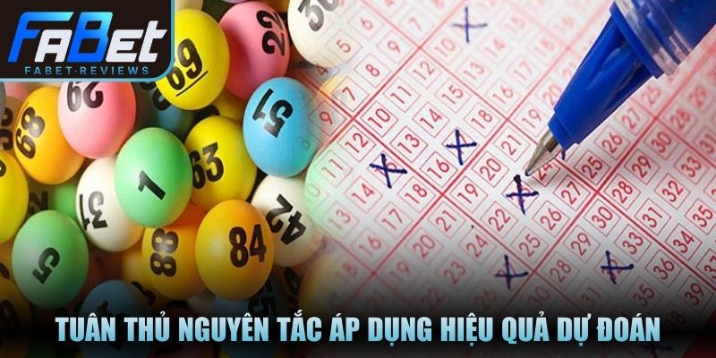 Tuân thủ nguyên tắc áp dụng giúp ổn định hiệu quả dự đoán