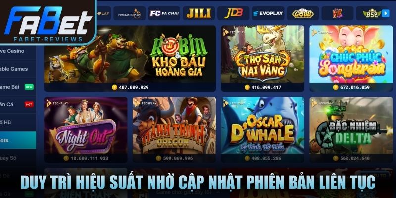 Trải nghiệm hiệu suất cao, thao tác mượt mà trên máy tính